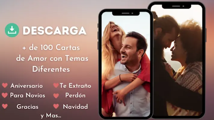 Cartas de Amor para Enamorar android App screenshot 0